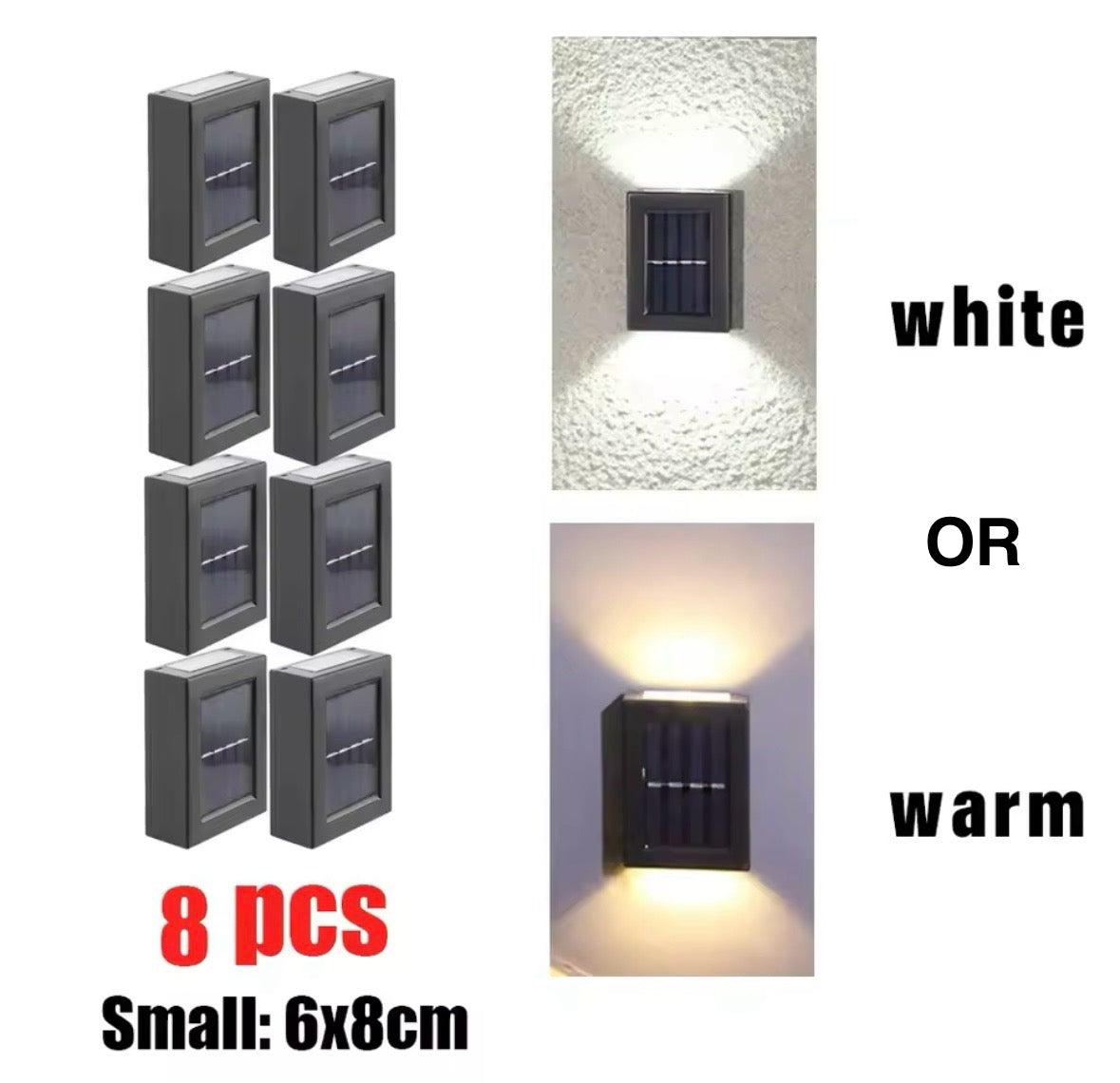 Outdoor Ambient Solar LED Lights (PAIR)