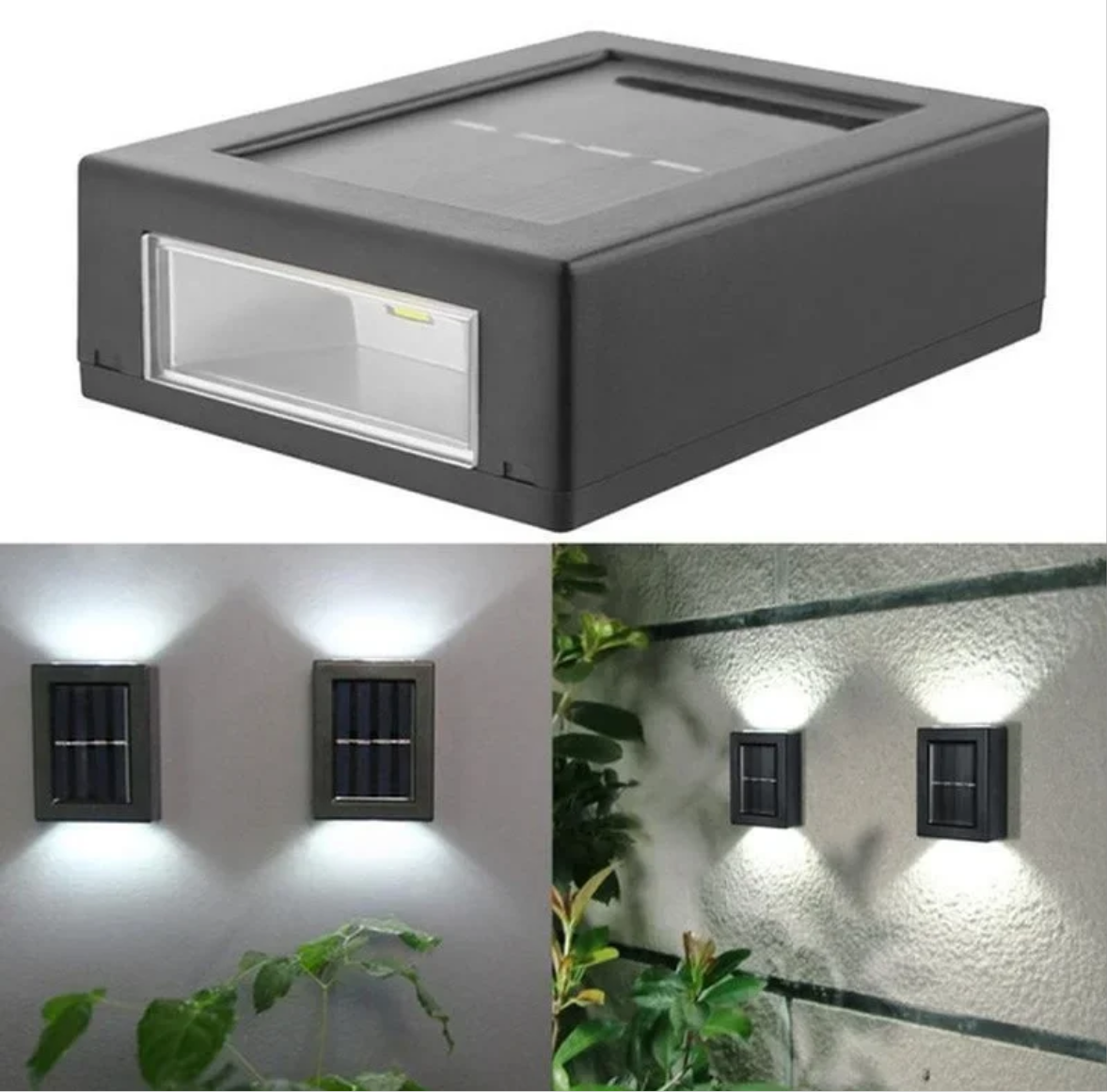 Outdoor Ambient Solar LED Lights (PAIR)