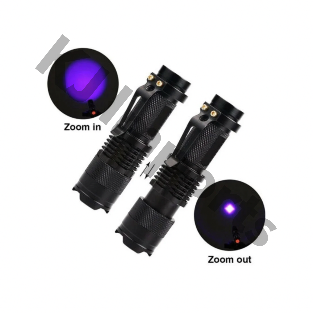 UV LED Flashlight (Counterfeit Detector)