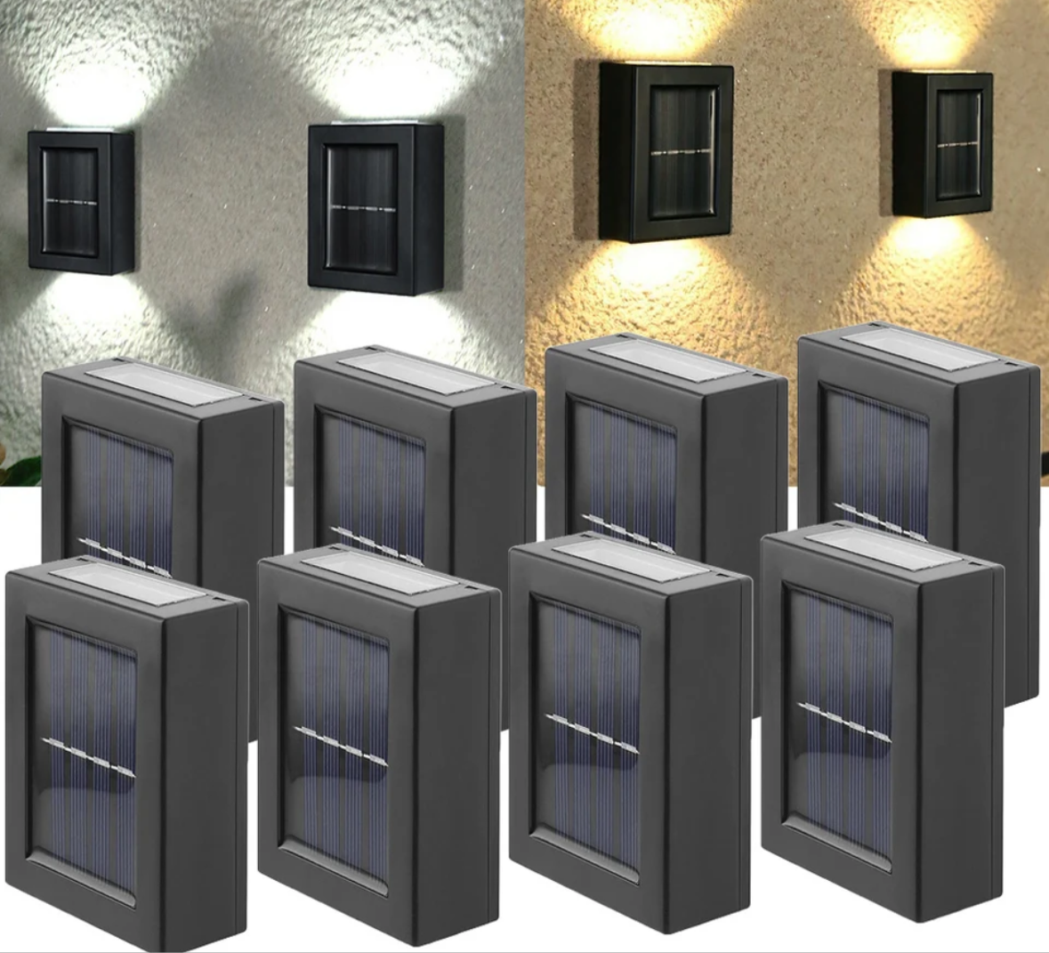 Outdoor Ambient Solar LED Lights (PAIR)