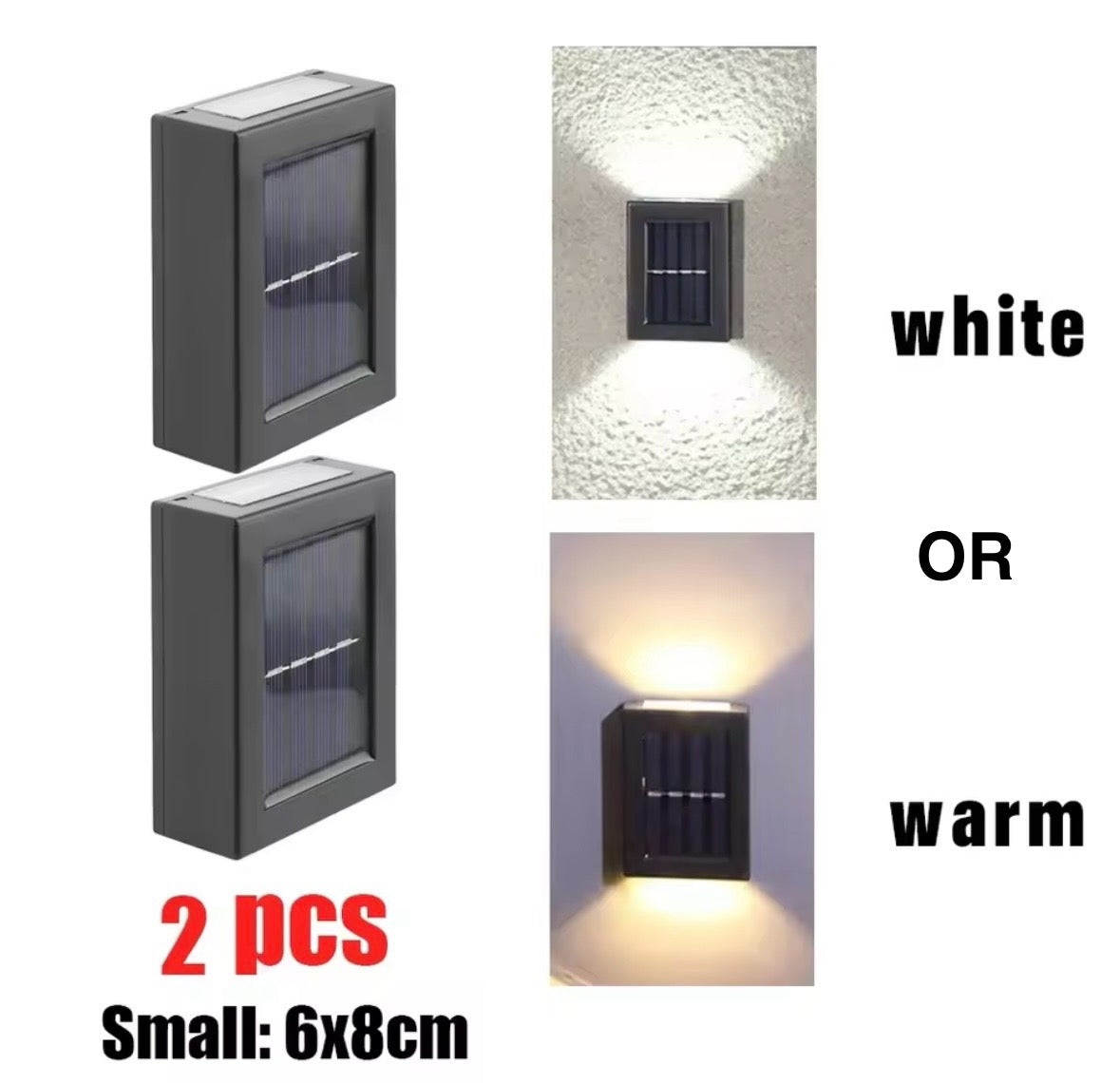 Outdoor Ambient Solar LED Lights (PAIR)