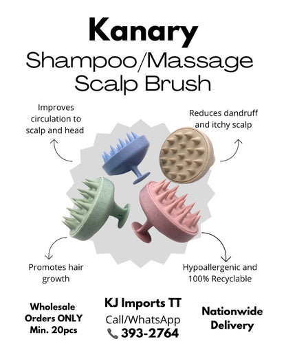 WHOLESALE Kanary Scalp Shampoo/Massage Brush