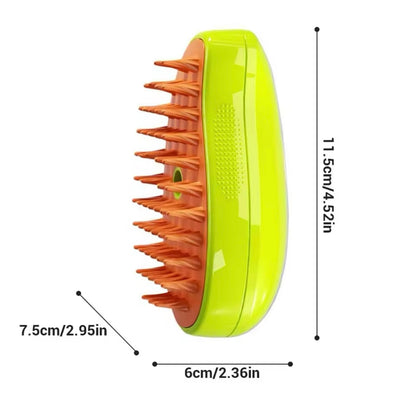 PET HAIR BRUSH WITH MIST SPRAYER