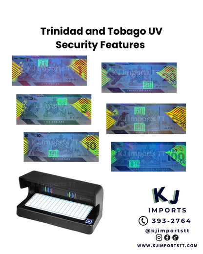 Rechargeable Counterfeit Detector UV and White Light (AL-12)