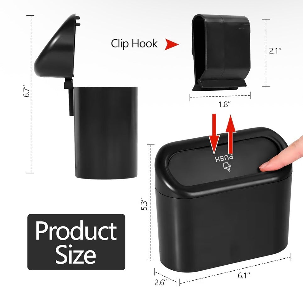 Car Trash Bin Organizer (+ 1 Roll of Bags)