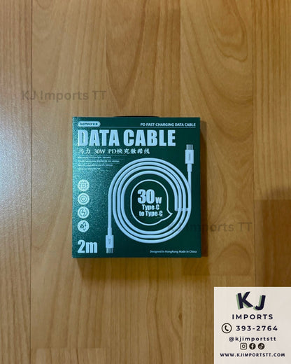 2M Charging Cable 30W (USB-C to C) RCC021