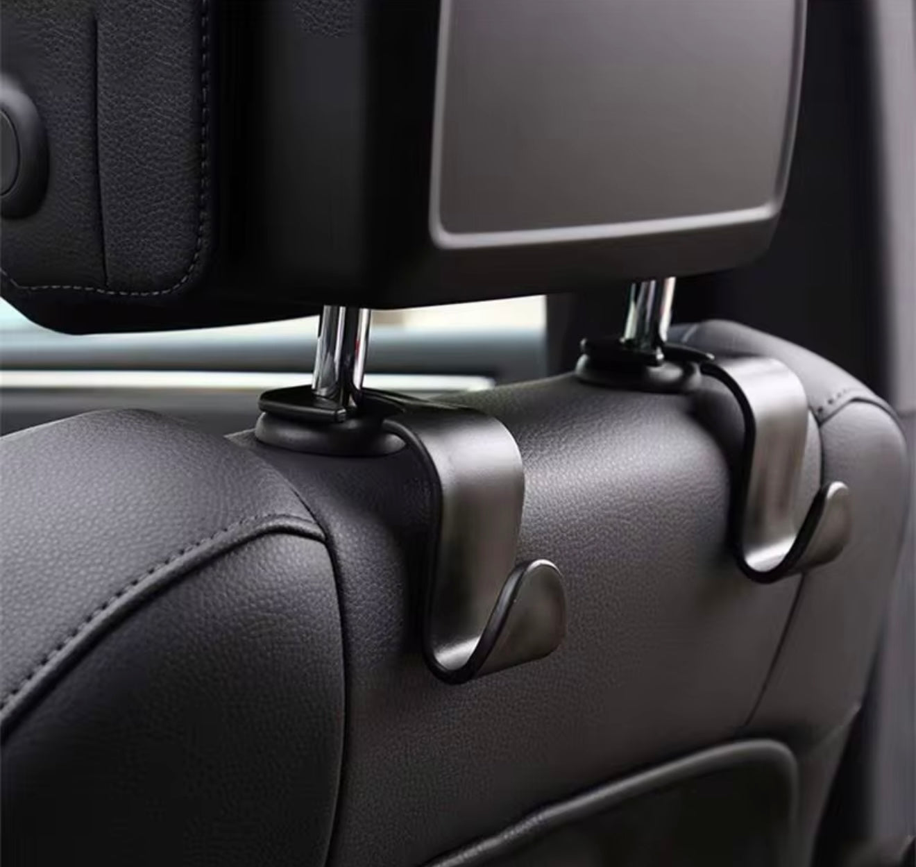 Bag/Holding Hooks for Car Headrest (4 Pack)